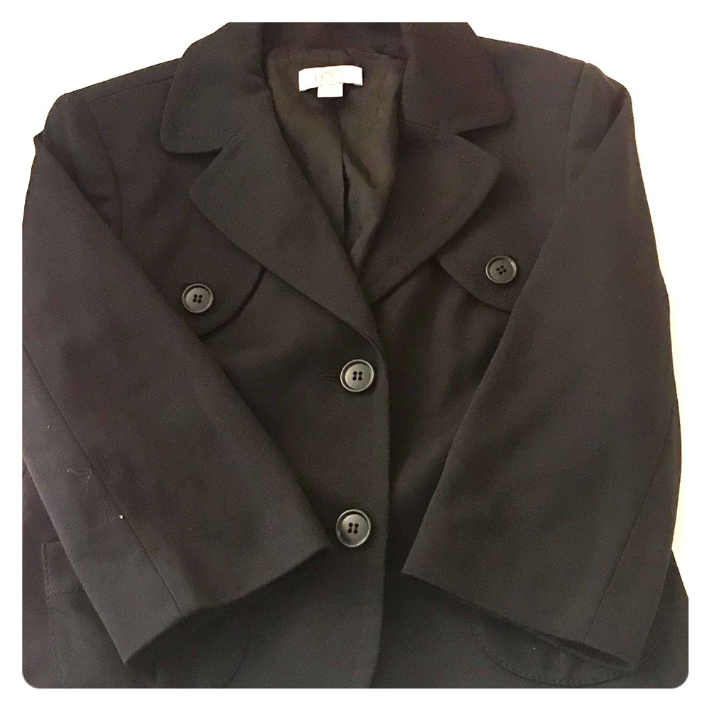 Black Women’s blazer by Ann Taylor Loft- Petite